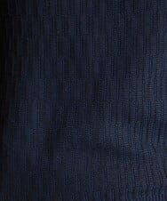 MNFAV13190 MICHEL KLEIN HOMME(ミッシェルクラン オム) 矢羽根柄 タートルネックニット ネイビー