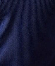 MNFCC62210 MICHEL KLEIN HOMME(ミッシェルクラン オム) リブ編みハーフジップニット ネイビー