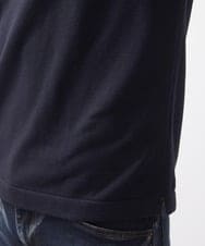 MNFCC65210 MICHEL KLEIN HOMME(ミッシェルクラン オム) ハイゲージクルーネック長袖ニット ブラック