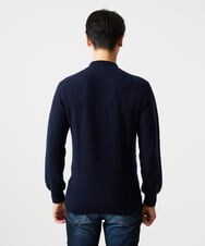 MNFCD60330 MICHEL KLEIN HOMME(ミッシェルクラン オム) カシミアモックネックニット ネイビー
