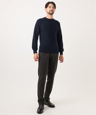 MNFCD61330 MICHEL KLEIN HOMME(ミッシェルクラン オム) カシミアタートルネックニット ネイビー