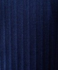 MNFCF11210 MICHEL KLEIN HOMME(ミッシェルクラン オム) ガーメントダイリブ　タートルネックニット ネイビー