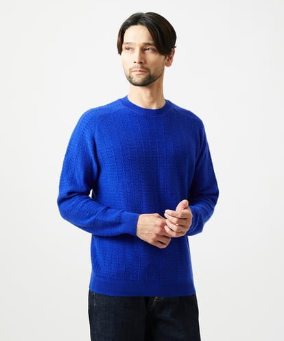 MNFCG60390 MICHEL KLEIN HOMME カシミヤクルーネックニット