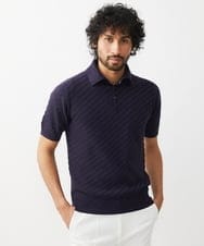 半袖ニットポロシャツ(ニット・セーター) | MICHEL KLEIN HOMME  