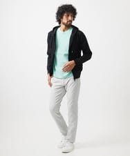 MNFHC54210 MICHEL KLEIN HOMME(ミッシェルクラン オム) モノグラム柄半袖ニット カーキ