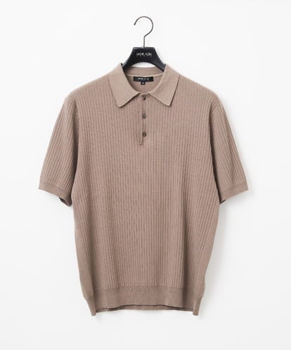 MNFHC55230 MICHEL KLEIN HOMME ニットポロシャツ