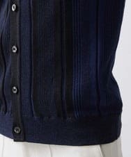 MNFHV56360 MICHEL KLEIN HOMME(ミッシェルクラン オム) 《日本製》和紙カーディガン ネイビー