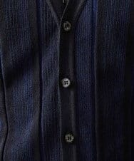MNFHV56360 MICHEL KLEIN HOMME(ミッシェルクラン オム) 《日本製》和紙カーディガン ネイビー