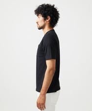 MNFJC52210 MICHEL KLEIN HOMME(ミッシェルクラン オム) 半袖ニットTシャツ ブラック