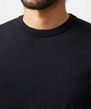 MNFJC52210 MICHEL KLEIN HOMME(ミッシェルクラン オム) 半袖ニットTシャツ ブラック
