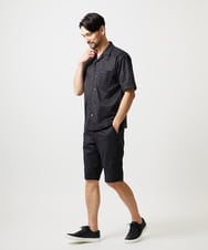 MNGHD57230 MICHEL KLEIN HOMME(ミッシェルクラン オム) 【セットアップ】スエードショートパンツ ブラック