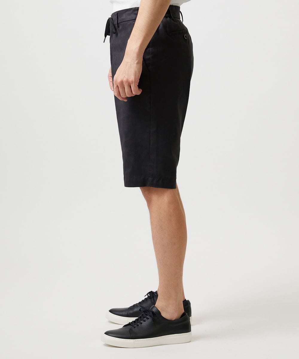 MNGHD57230 MICHEL KLEIN HOMME(ミッシェルクラン オム) 【セットアップ】スエードショートパンツ ブラック