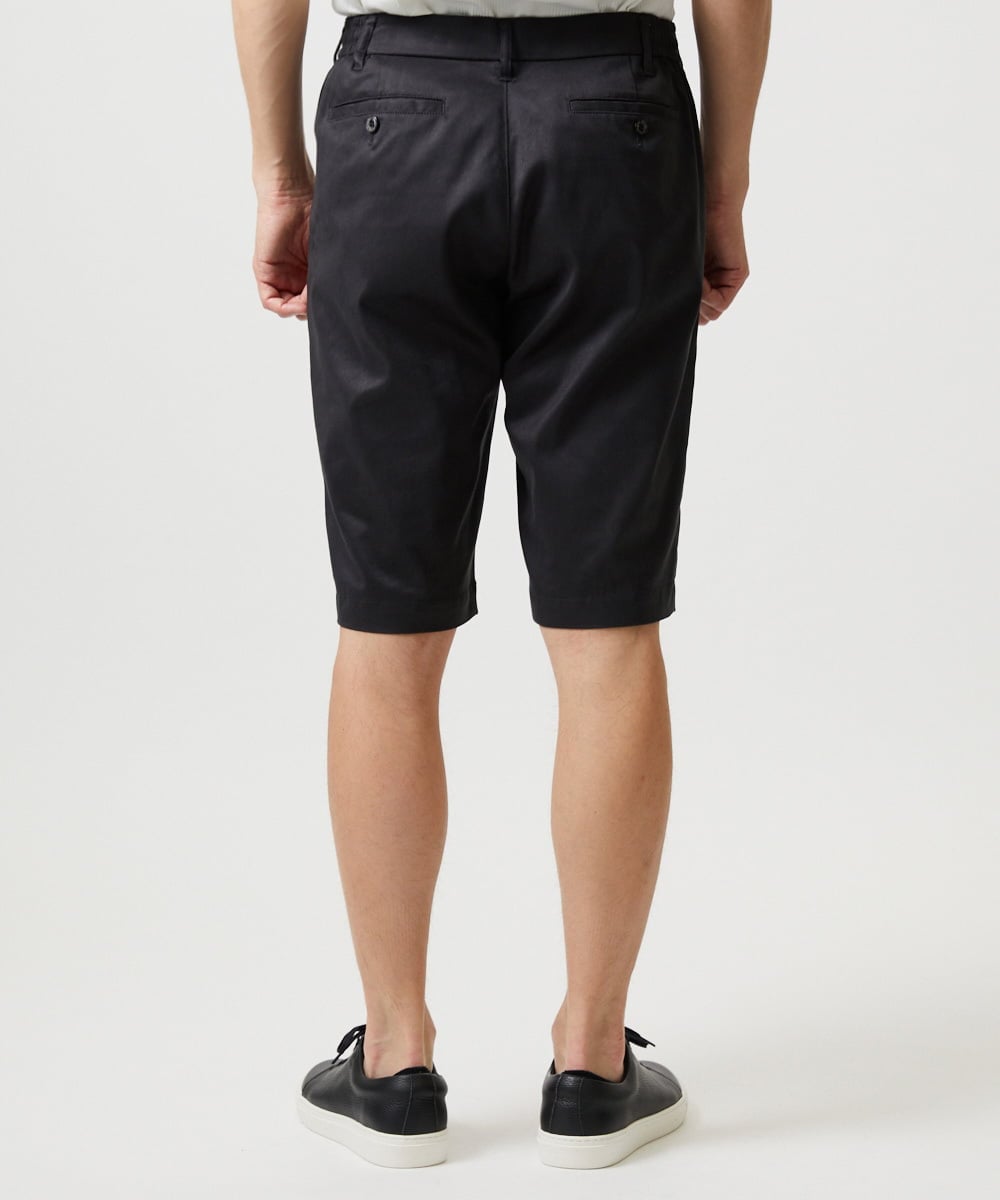 MNGHD57230 MICHEL KLEIN HOMME(ミッシェルクラン オム) 【セットアップ】スエードショートパンツ ブラック