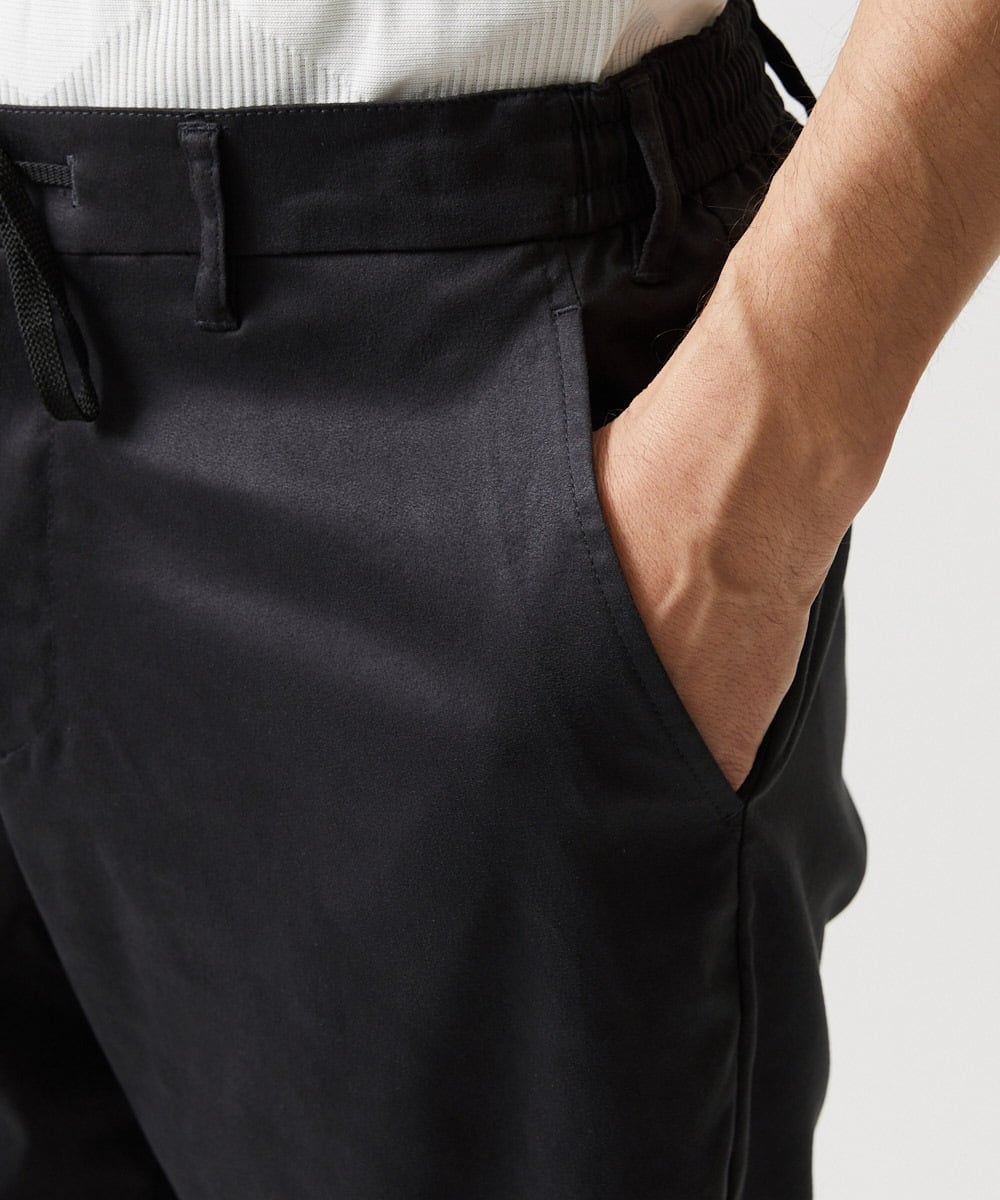 MNGHD57230 MICHEL KLEIN HOMME(ミッシェルクラン オム) 【セットアップ】スエードショートパンツ ブラック