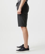 MNGJD51230 MICHEL KLEIN HOMME(ミッシェルクラン オム) 【セットアップ】ワンタックイージーショートパンツ ダークグレー