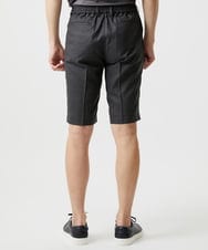 MNGJD51230 MICHEL KLEIN HOMME(ミッシェルクラン オム) 【セットアップ】ワンタックイージーショートパンツ ダークグレー