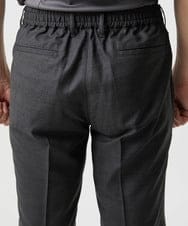 MNGJD51230 MICHEL KLEIN HOMME(ミッシェルクラン オム) 【セットアップ】ワンタックイージーショートパンツ ダークグレー