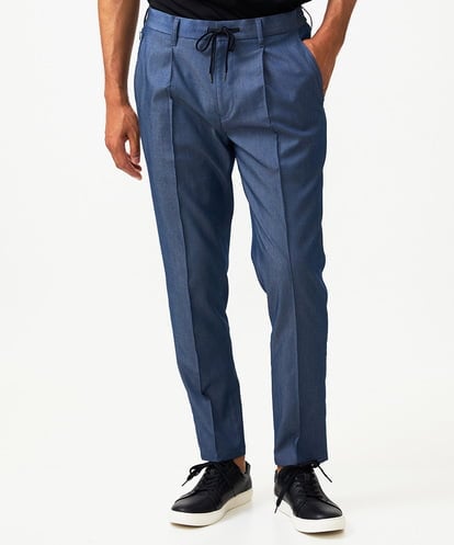 MNHAD50250 MICHEL KLEIN HOMME ワンタックイージーパンツ