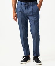 MNHAD50250 MICHEL KLEIN HOMME(ミッシェルクラン オム) ワンタックイージーパンツ ブルー