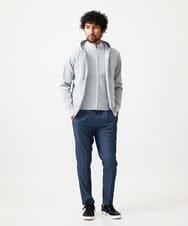 MNHAD50250 MICHEL KLEIN HOMME(ミッシェルクラン オム) ワンタックイージーパンツ ブルー