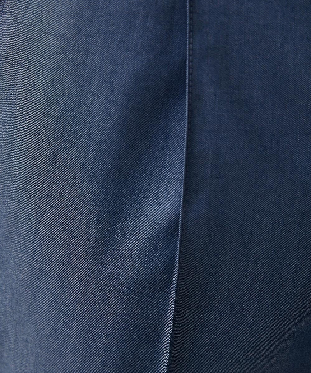 MNHAD50250 MICHEL KLEIN HOMME(ミッシェルクラン オム) ワンタックイージーパンツ ブルー