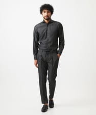 MNHAD50250 MICHEL KLEIN HOMME(ミッシェルクラン オム) ワンタックイージーパンツ ブラック