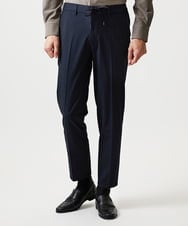 MNHGF52230 MICHEL KLEIN HOMME(ミッシェルクラン オム) ストライプ2WAY9分丈スラックスパンツ ネイビー