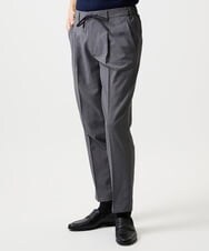 MNHGF54230 MICHEL KLEIN HOMME(ミッシェルクラン オム) 9分丈セミイージースラックスパンツ ダークグレー