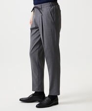 MNHGF54230 MICHEL KLEIN HOMME(ミッシェルクラン オム) 9分丈セミイージースラックスパンツ ダークグレー