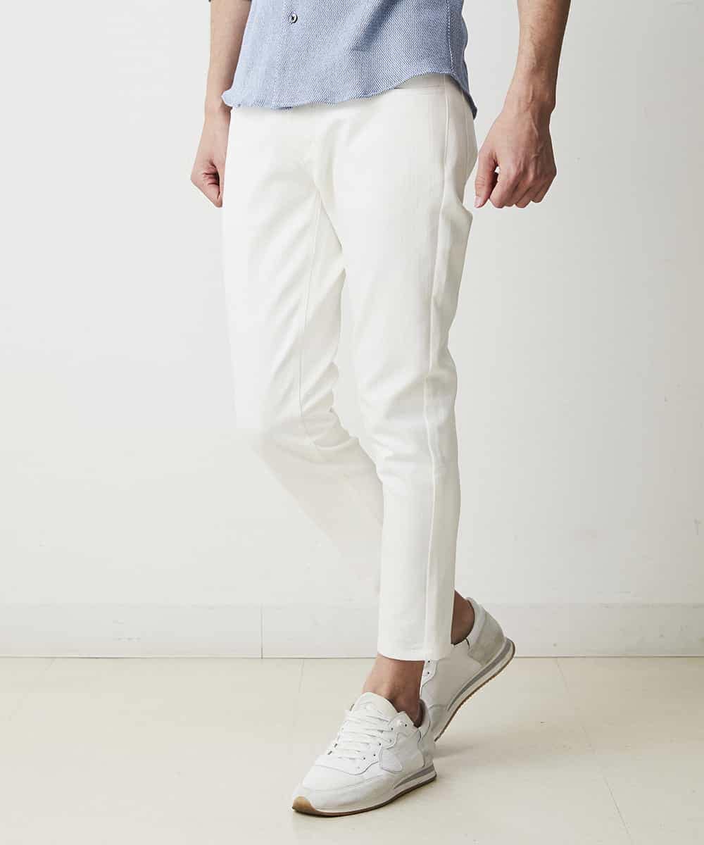Michel Klein Homme ミッシェルクラン オム 透けない クロップドパンツ プレビアボディシェル イトキンオンラインストア Michel Klein Homme ミッシェルクラン オム 透けない クロップドパンツ プレビアボディシェル イトキンオンラインストア