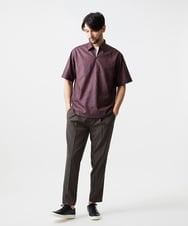 MNHIF51230 MICHEL KLEIN HOMME(ミッシェルクラン オム) クールスラックスイージーパンツ ブラウン