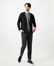 MNHIF51230 MICHEL KLEIN HOMME(ミッシェルクラン オム) クールスラックスイージーパンツ ダークグレー