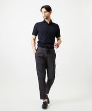 MNHIF51230 MICHEL KLEIN HOMME(ミッシェルクラン オム) クールスラックスイージーパンツ ダークグレー