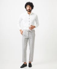 MNHJC01250 MICHEL KLEIN HOMME(ミッシェルクラン オム) サッカーストレッチイージーパンツ オフホワイト