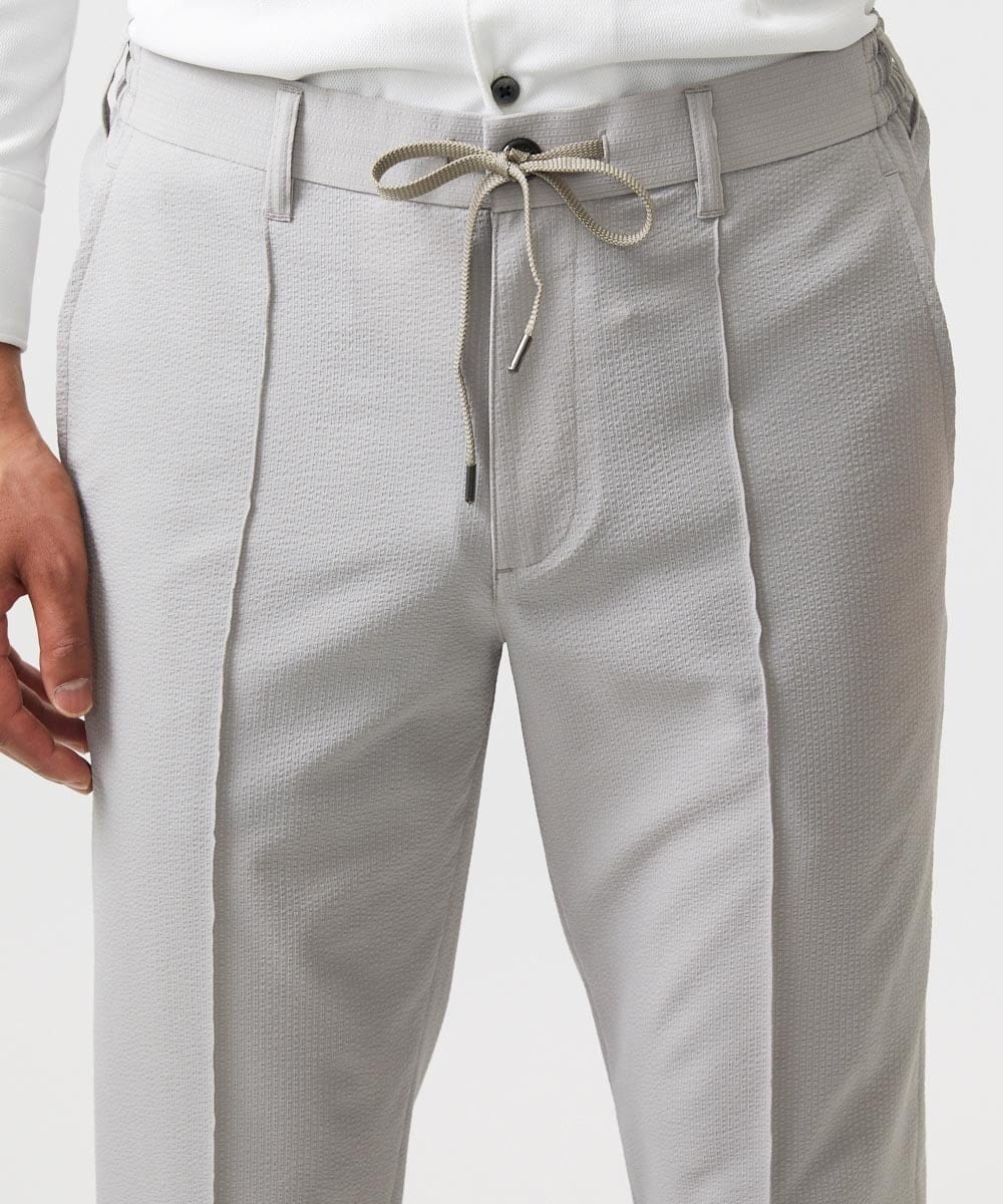 MNHJC01250 MICHEL KLEIN HOMME(ミッシェルクラン オム) サッカーストレッチイージーパンツ オフホワイト