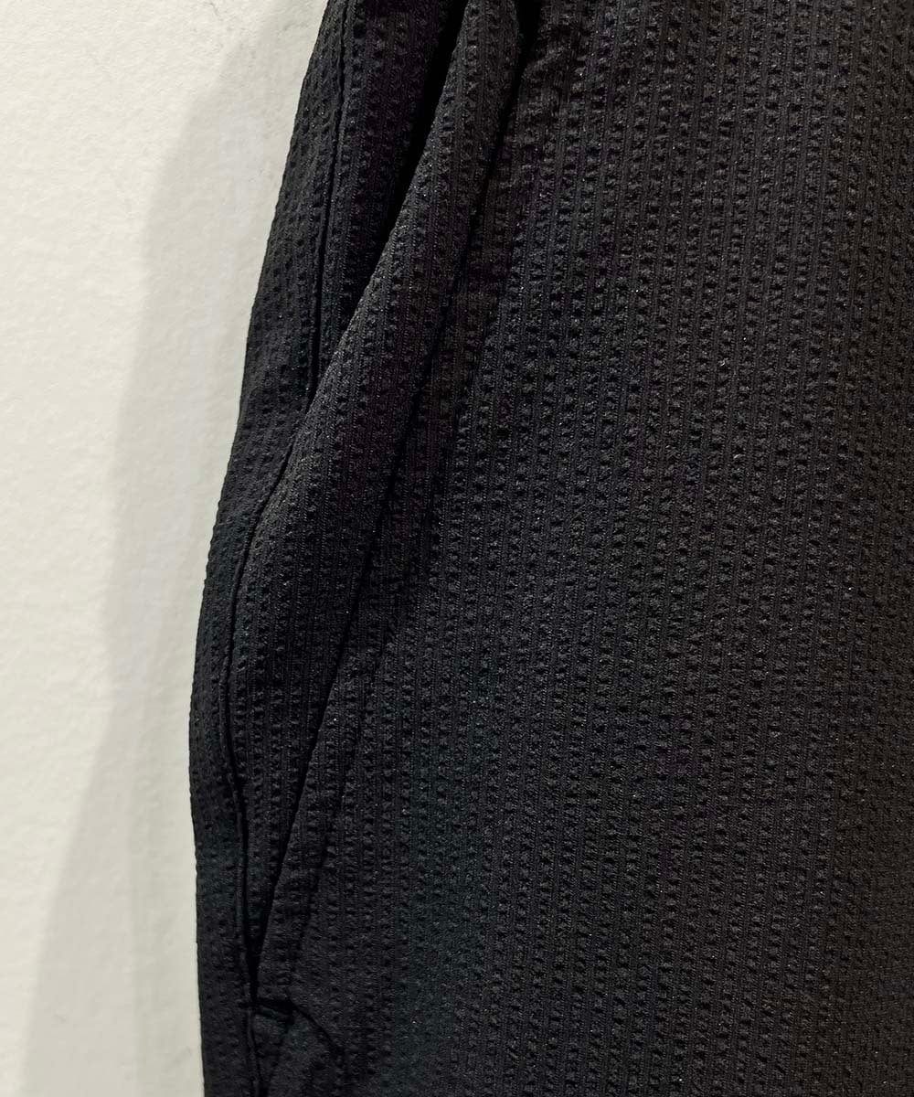 MNHJC01250 MICHEL KLEIN HOMME(ミッシェルクラン オム) サッカーストレッチイージーパンツ ブラック