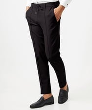 MNHJC01250 MICHEL KLEIN HOMME(ミッシェルクラン オム) サッカーストレッチイージーパンツ ブラック