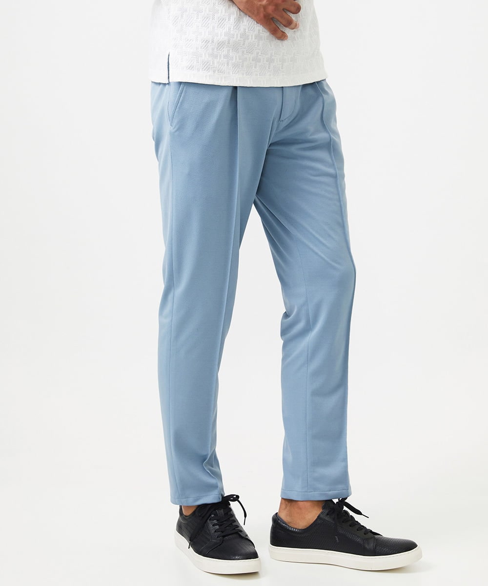 MNHJC02230 MICHEL KLEIN HOMME ドライタッチイージーパンツ