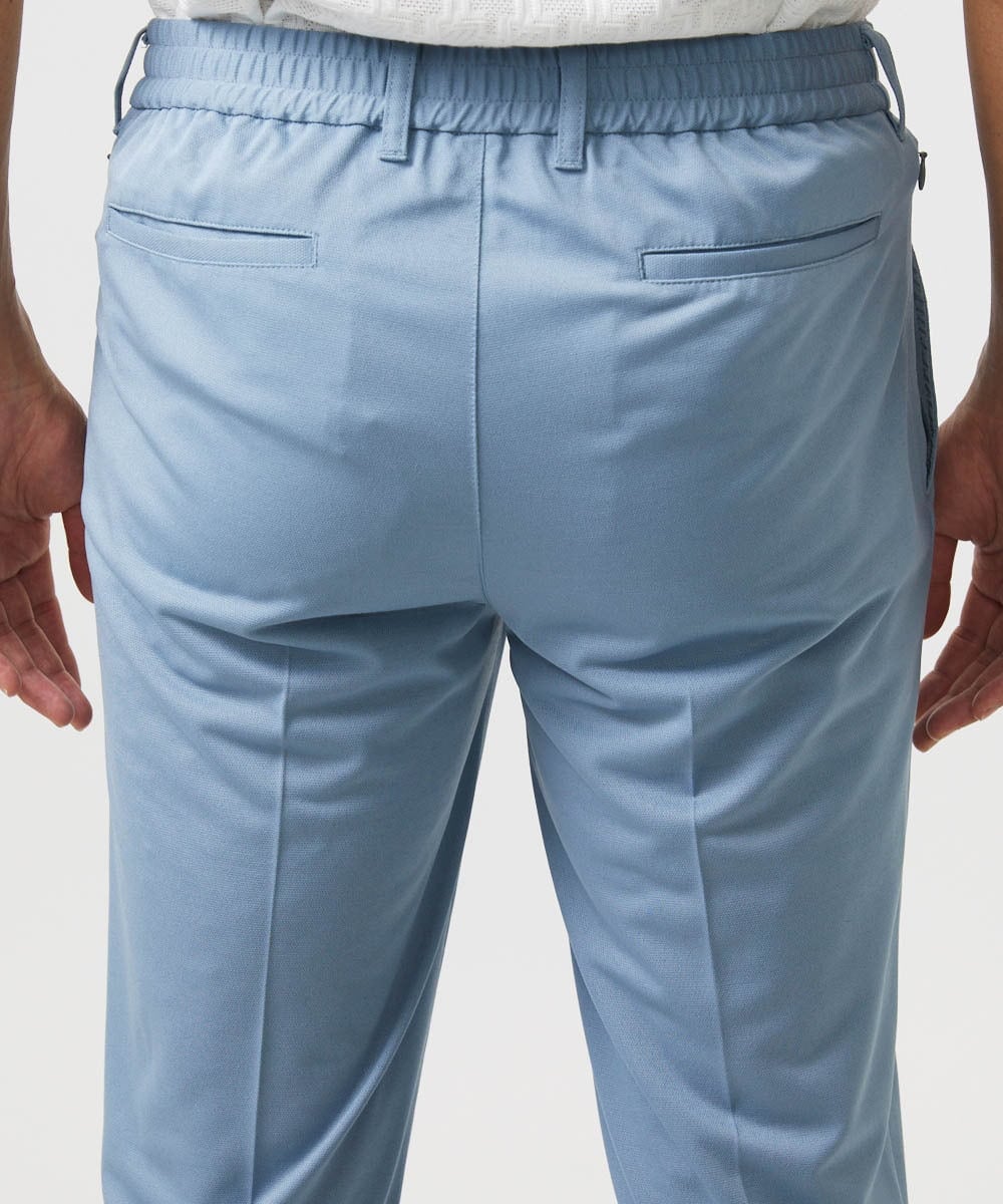 MNHJC02230 MICHEL KLEIN HOMME(ミッシェルクラン オム) ドライタッチイージーパンツ ライトブルー
