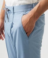 MNHJC02230 MICHEL KLEIN HOMME(ミッシェルクラン オム) ドライタッチイージーパンツ ライトブルー