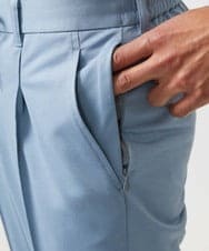 MNHJC02230 MICHEL KLEIN HOMME(ミッシェルクラン オム) ドライタッチイージーパンツ ライトブルー