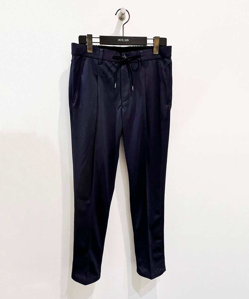 MNHJC02230 MICHEL KLEIN HOMME(ミッシェルクラン オム) ドライタッチイージーパンツ ネイビー