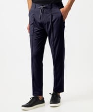 MNHJC02230 MICHEL KLEIN HOMME(ミッシェルクラン オム) ドライタッチイージーパンツ ネイビー