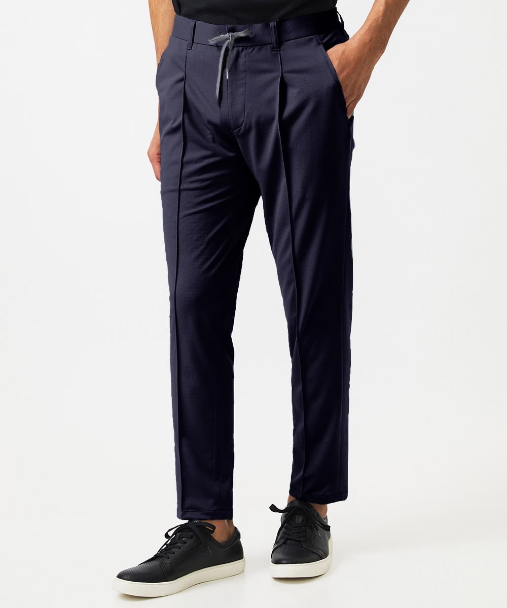 MNHJC02230 MICHEL KLEIN HOMME ドライタッチイージーパンツ