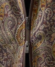 MNJAA50450 MICHEL KLEIN HOMME(ミッシェルクラン オム) コンビネーションMA-1ブルゾン ブラウン