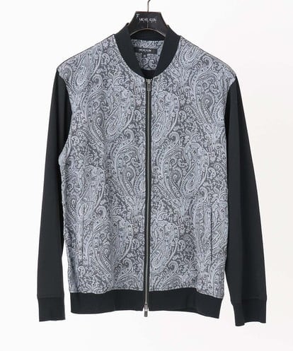 MNJAA50450 MICHEL KLEIN HOMME コンビネーションMA-1ブルゾン
