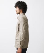 MNJAA55450 MICHEL KLEIN HOMME(ミッシェルクラン オム) ヴィンテージ調ツイルシャツジャケット セットアップ ベージュ