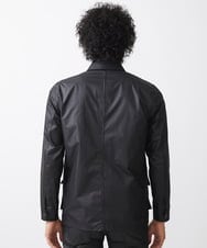 MNJAA55450 MICHEL KLEIN HOMME(ミッシェルクラン オム) ヴィンテージ調ツイルシャツジャケット セットアップ ブラック