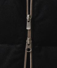 MNJAA56490 MICHEL KLEIN HOMME(ミッシェルクラン オム) トリコットベロアダウンベスト セットアップ ブラック