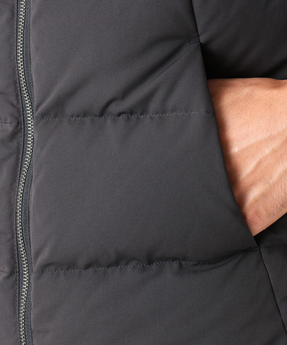 MNJAA57500 MICHEL KLEIN HOMME(ミッシェルクラン オム) コンビネーションダウンブルゾン ブラック